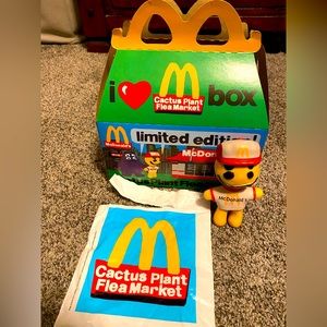 Travis Scott Cactus Plant Flea Market McDonald’s Happy Meal Toy